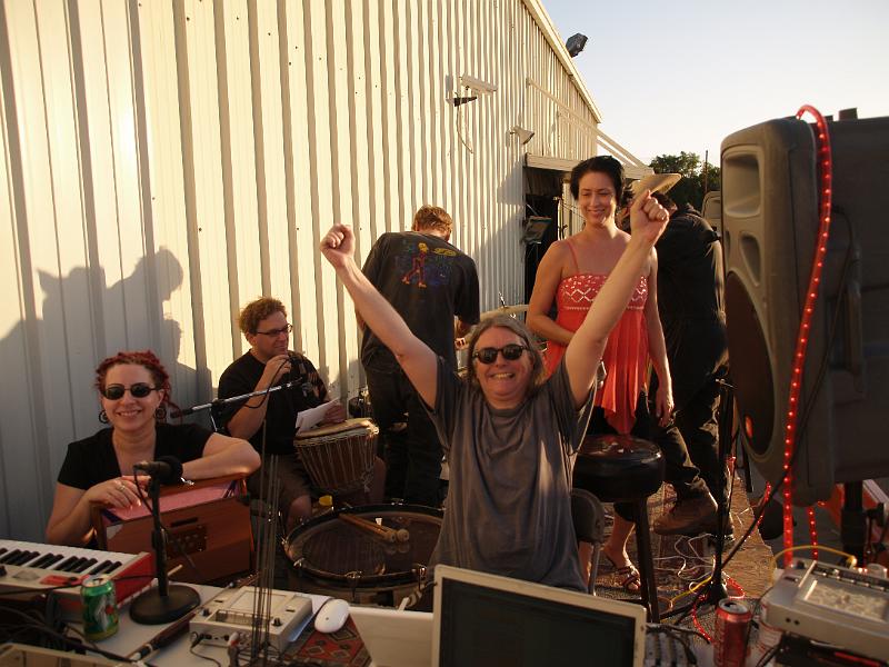 The band, including an unusually chipper das.JPG